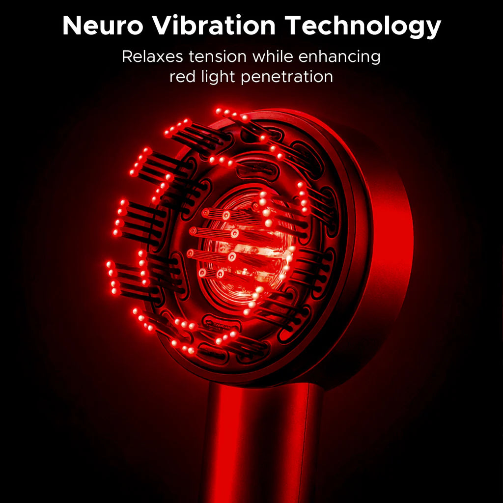 Effora's 3-1 Red Light Therapy Scalp Massager