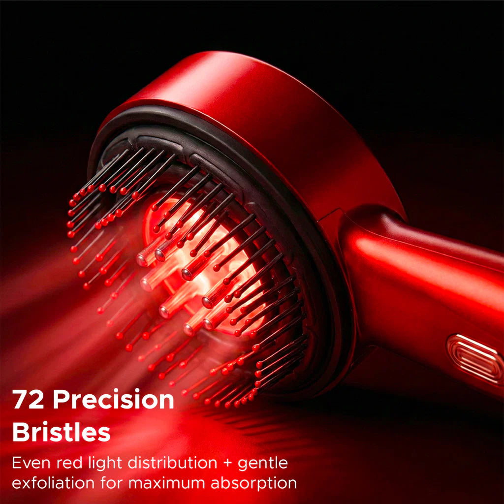 Effora's 3-1 Red Light Therapy Scalp Massager